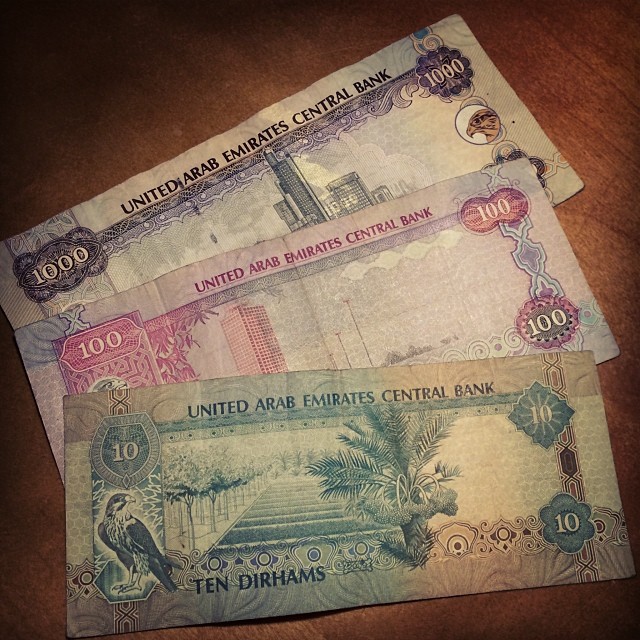 uae dirham exchange rate post office