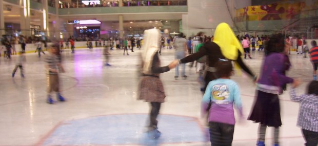 Dubai Mall ice rink